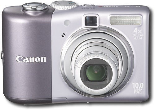Canon Powershot A1000 IS Digital Camera (Purple) Open Box