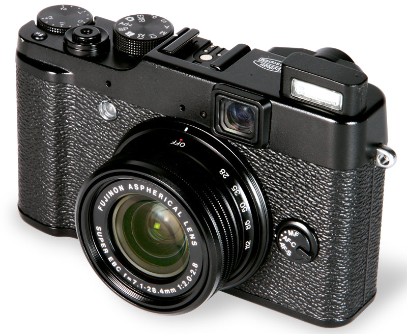 Fujifilm X10 Digital Camera with f2-f2.8 Lens - Black