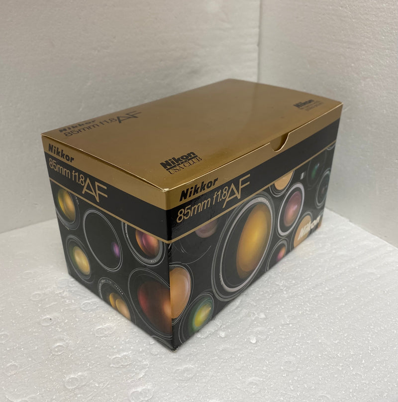 Nikon AF 85mm F/1.8 Nikkor Lens - Used