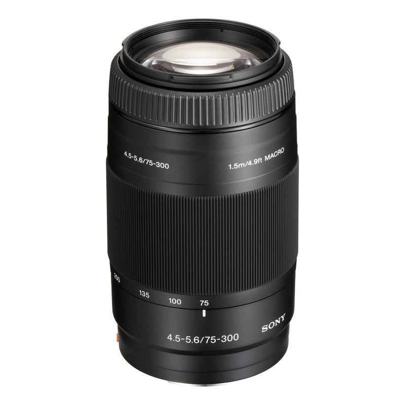 Sony 75-300mm f/4.5-5.6 Lens for Sony Alpha Mount Camera