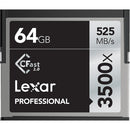 Lexar 64GB Professional 3500x CFast 2.0 Memory Card