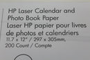 HP CG971A Laser Premium Greeting Card Paper  11.7" x 12" Inch 200 Sheets