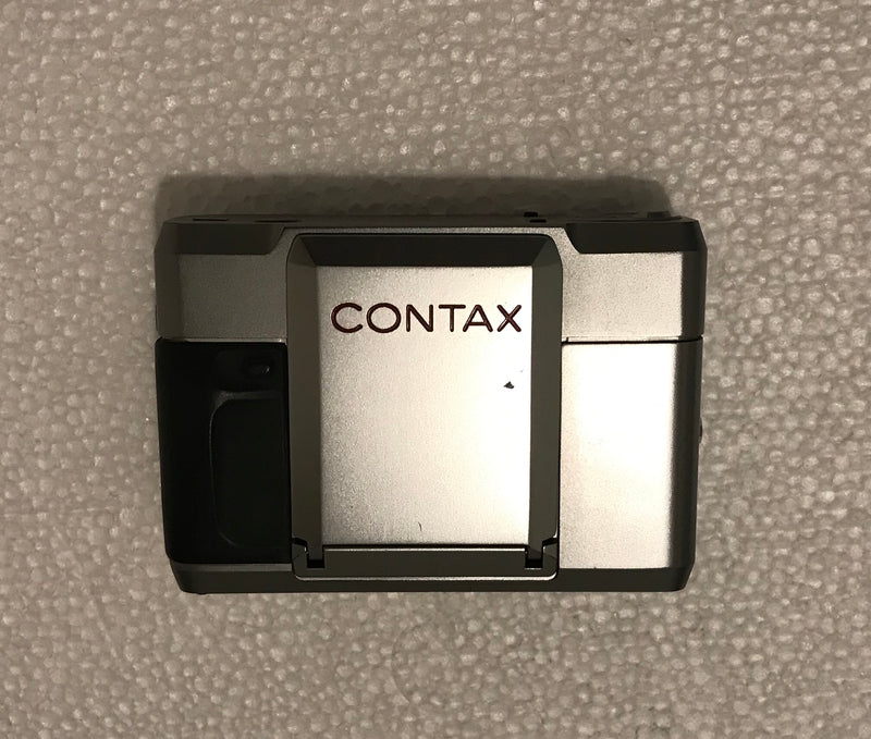 CONTAX T Rangefinder 35mm Film Camera Carl Zeiss Outfit (Chrome) Used