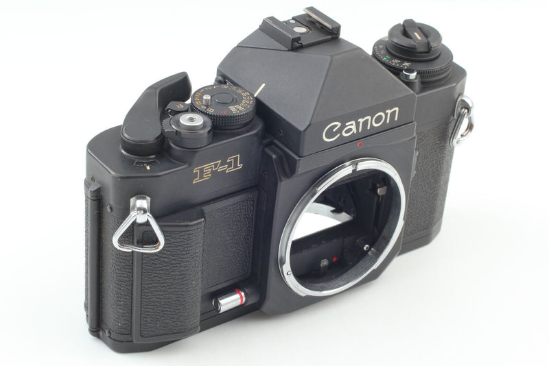 Canon F-1 SLR 35mm Film Camera Body Black - Open Box