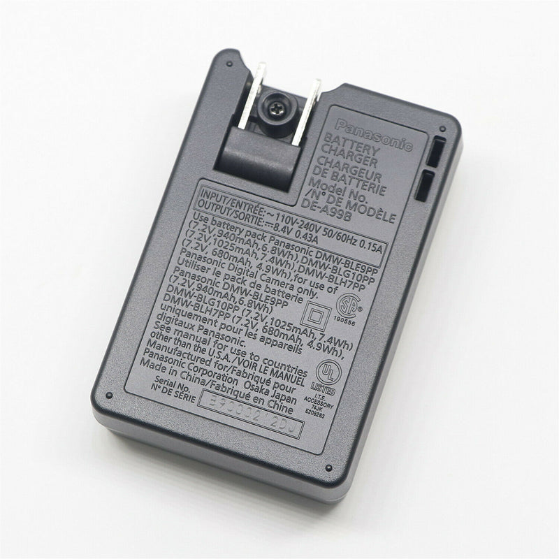 Panasonic DE-A98 Battery Charger For DMW-BLE9/DMW-BLG10