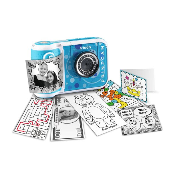 VTech KidiZoom 5491 PrintCam Digital Camera and Printer - Blue