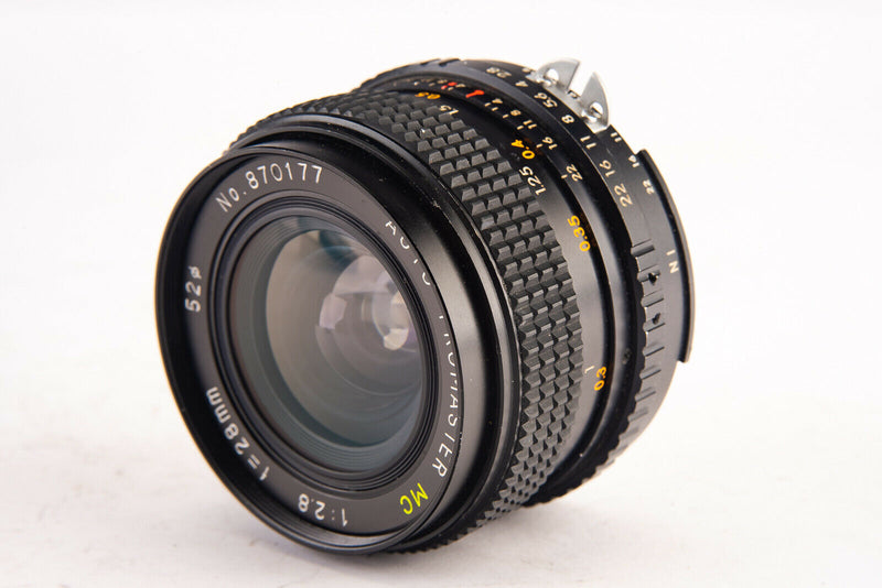 ProMaster MC Auto 28mm f/2.8 Wide Angel Lens Nikon F Mount - Used