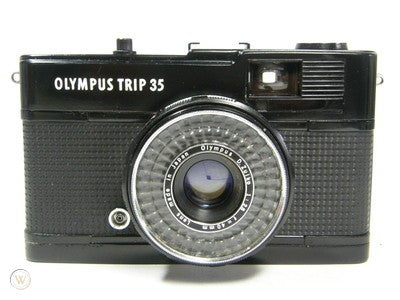 Olympus TRIP 35 Film Camera Black - Used