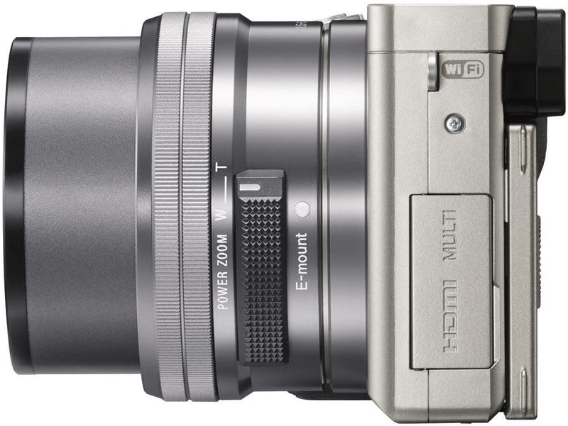 Sony Alpha a6000 Mirrorless Digital Camera with 16-50mm Lens Silver