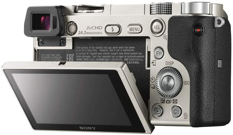 Sony Alpha a6000 Mirrorless Digital Camera with 16-50mm Lens Silver