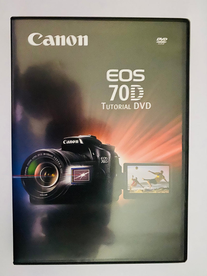 Canon EOS 70D Course Training Tutorial DVD