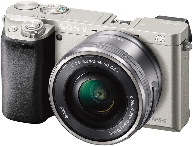 Sony Alpha a6000 Mirrorless Digital Camera with 16-50mm Lens Silver