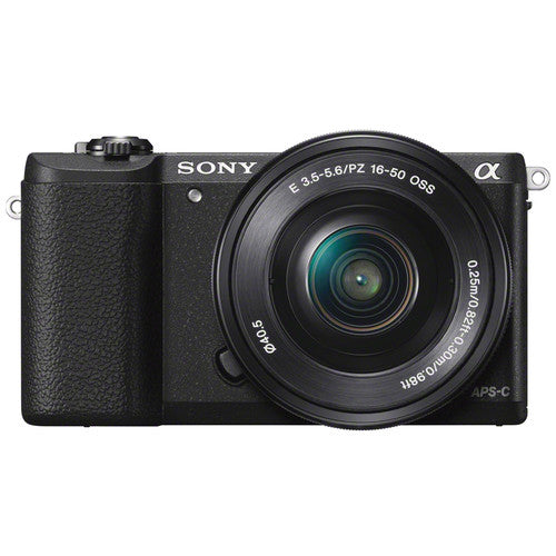 Sony Alpha a5100 Mirrorless Digital Camera with 16-50mm Lens (Black)