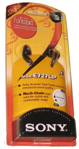Sony MDR-E727 LP Neck-chain type fontopid Stereo Dynamic Earphone