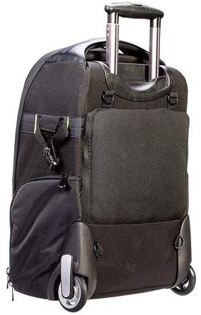 Camson Convertible Rolling Backpack for SLR Cameras Lenses Flashes & 17" Laptop/Tablet