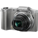Olympus SZ-12 Digital Camera with 24x Wide-Angle Zoom - Silver