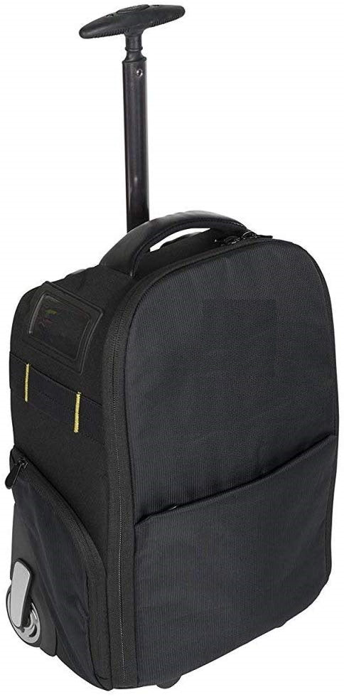 Camson Convertible Rolling Backpack for SLR Cameras Lenses Flashes & 17" Laptop/Tablet