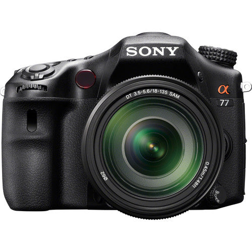 Sony SLT-A77 DSLR Alpha Digital Camera with 18-135mm Lens