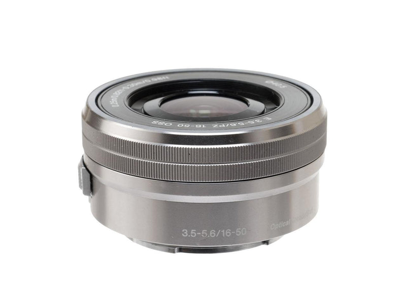Sony E PZ 16-50mm f/3.5-5.6 OSS Lens - Silver -  White Box