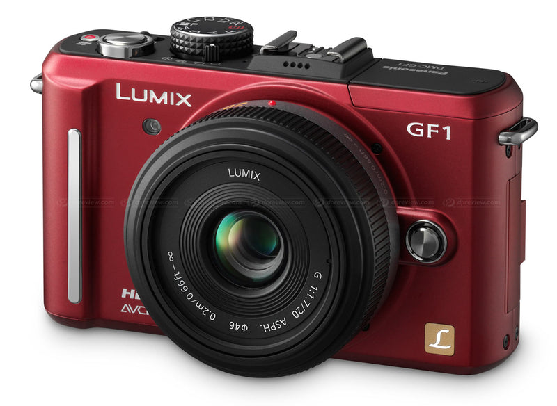 Panasonic Lumix DMC-GF1 Digital Camera Red - Body