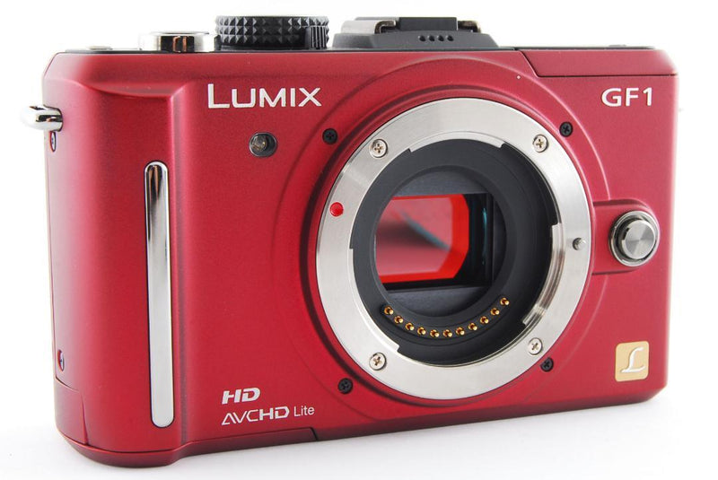 Panasonic Lumix DMC-GF1 Digital Camera Red - Body
