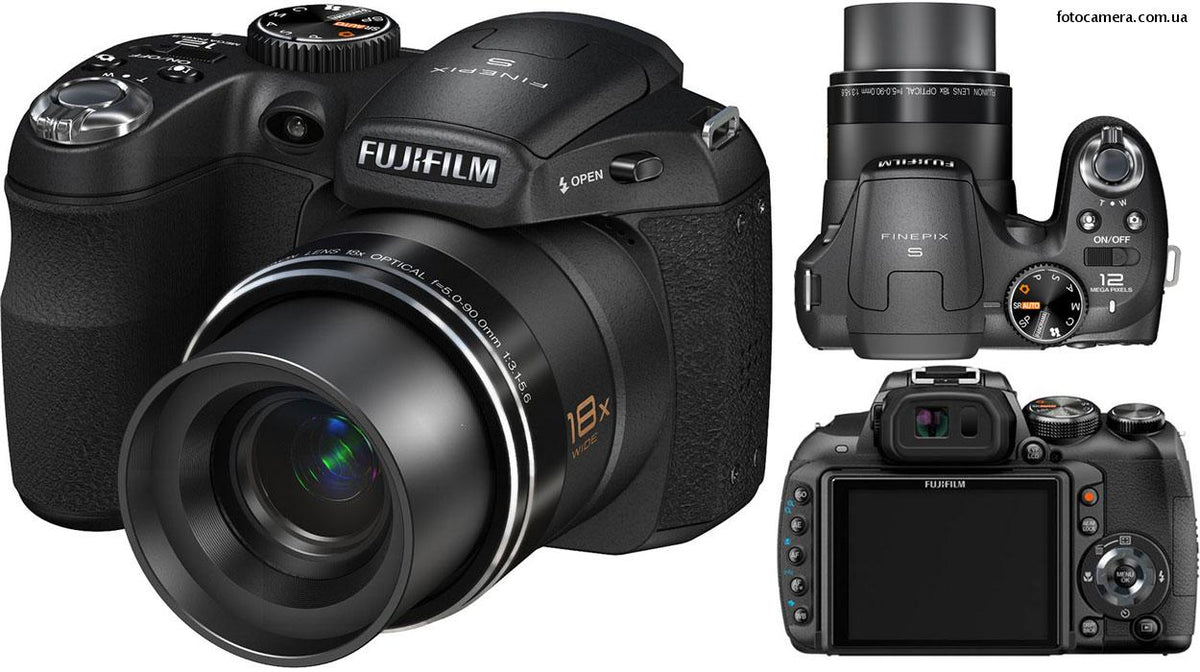 FUJIFILM Finepix S2500HD Digital Camera (Black) Camera Wholesalers