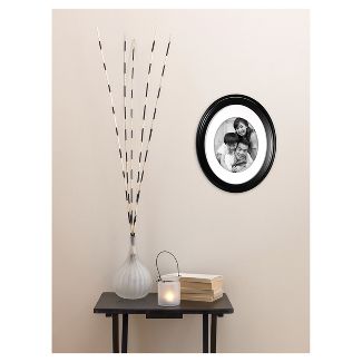 MCS 5 x 7 Oval Picture Frame  Black