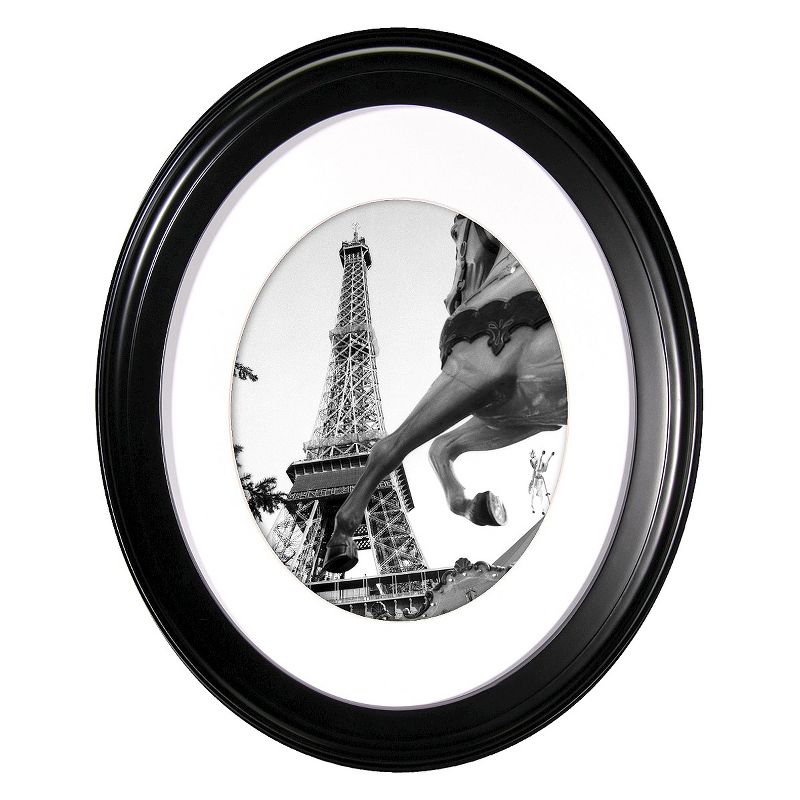 MCS 5 x 7 Oval Picture Frame  Black