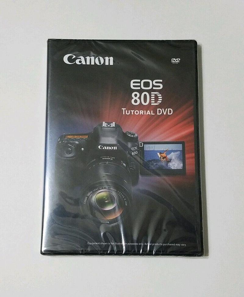 Canon EOS 80D Tutorial DVD