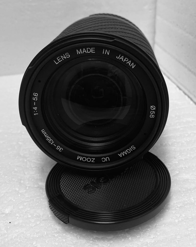 Sigma 35-135mm f/4-5.6 UC Manual Focus Lens for Nikon F Mount