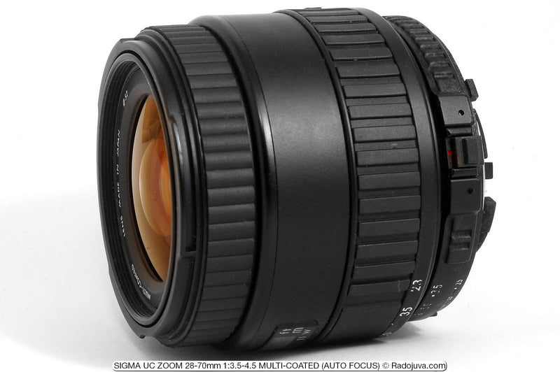 Sigma 28-70mm f/3.5-4.5 UC AF Zoom Lens for Pentax-K and Ricoh XR-P