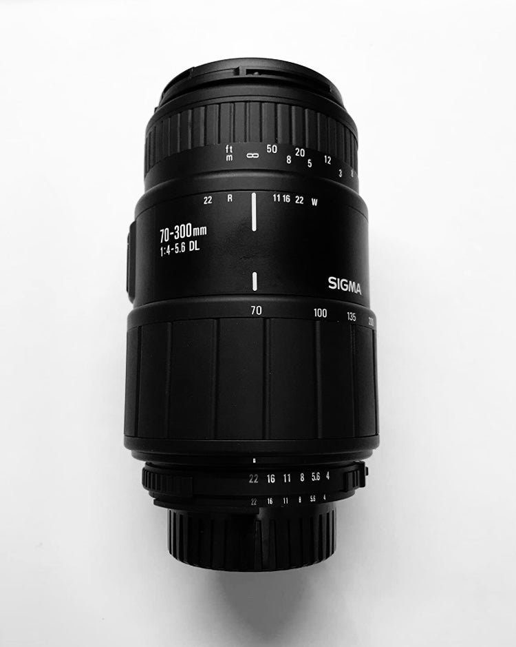 Sigma 70-300mm f/4-5.6 DL for Nikon MF Camera