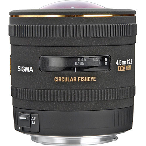 Sigma 4.5mm f/2.8 EX DC HSM Circular Fisheye Lens for Canon EF