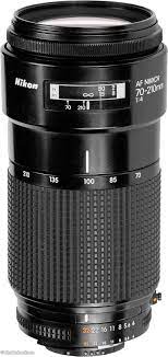 Nikon Zoom Telephoto 70-210mm f/4 AF Autofocus Lens