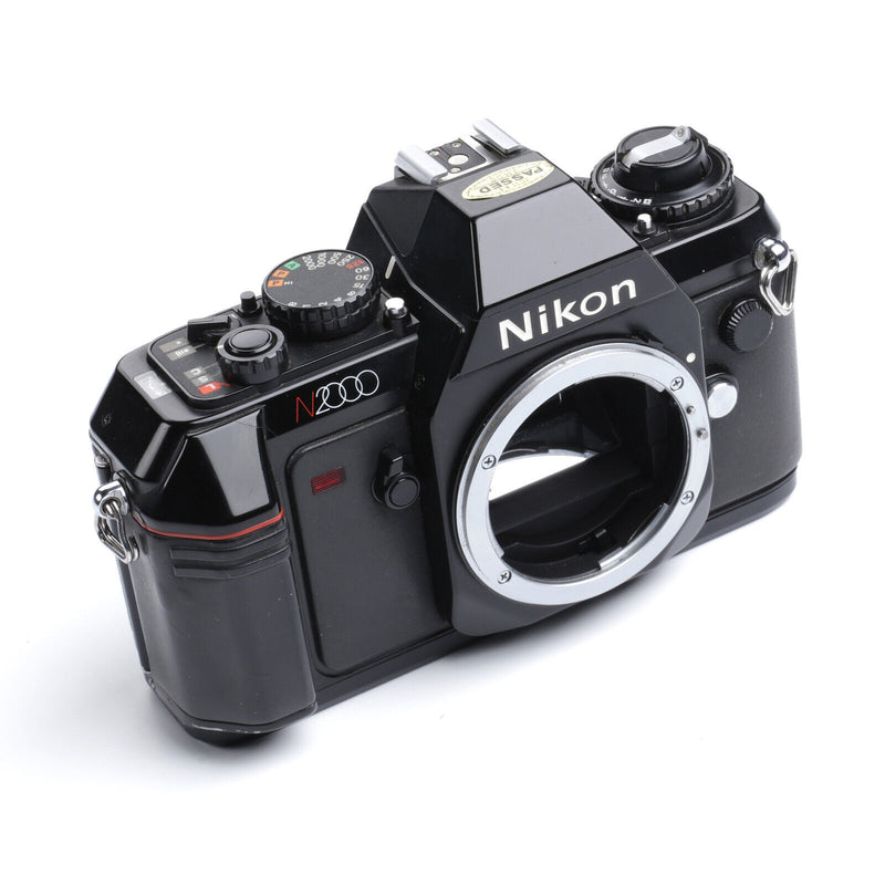 Nikon N2000 (F-301) 35mm SLR Film Camera Black Body - Used