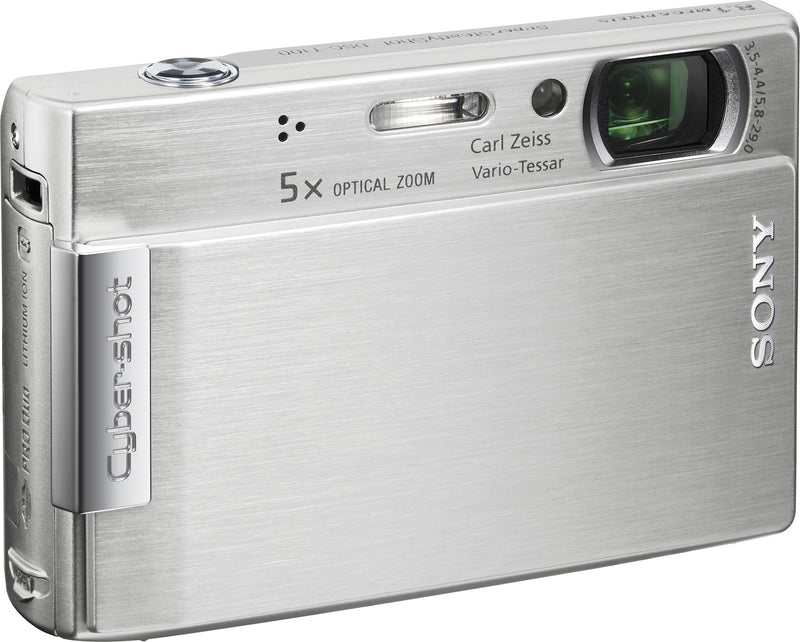 Sony Cybershot DSC-T100 Digital Camera (Silver)