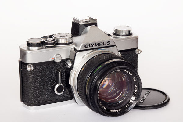 Olympus OM-1n + 50mm f/1.8 Film Camera - Used