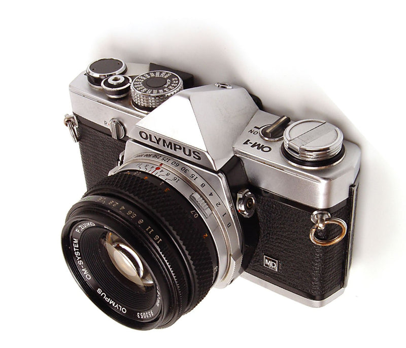 Olympus OM-1n + 50mm f/1.8 Film Camera - Used