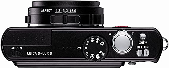Leica D-LUX 3, 10.0 Megapixel, 4x Optical/4x Digital Zoom, Digital Camera (Black)-Camera Wholesalers