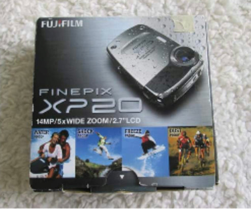 Parts only Fujifilm FinePix XP20 Silver - Body