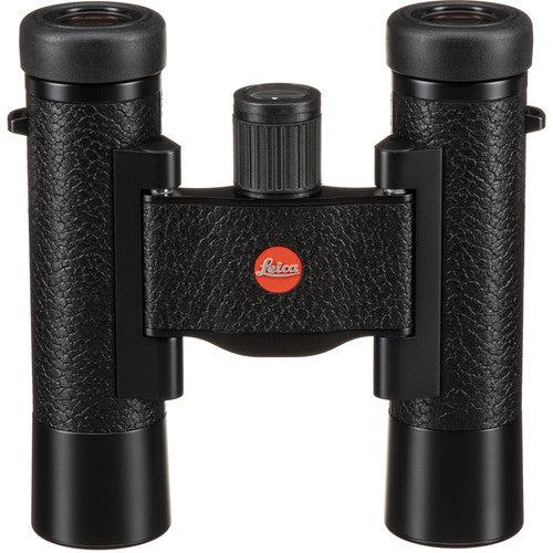 Leica 10x25 Ultravid Blackline Binoculars (Black with Black Leather)