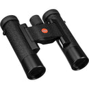 Leica 10x25 Ultravid Blackline Binoculars (Black with Black Leather)
