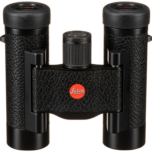 Leica 8x20 Ultravid Blackline Binoculars (Black with Black Leather)