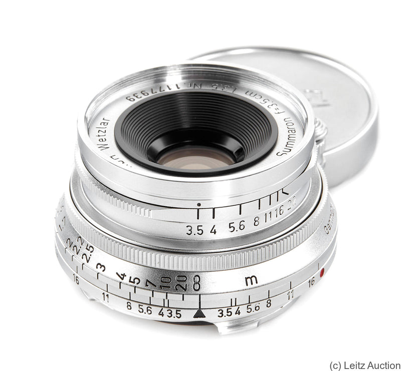 Leica Leitz Summaron M 35mm f/3.5 Lens Silver - Used