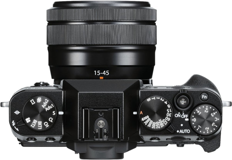 Fujifilm X-T30 Mirrorless Camera with 15-45mm Lens (Black) Open Box
