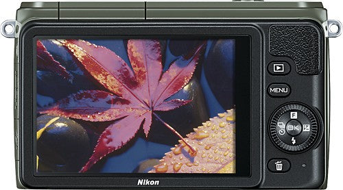 Nikon 1 S1 Mirrorless Digital Camera with 11-27.5mm Lens (Khaki)-Camera Wholesalers