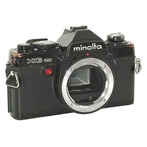 Minolta XG-SE 35mm SLR Camera Body (Black) Used-Very Good-Camera Wholesalers
