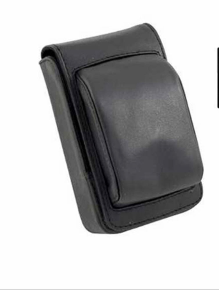 Leica Fitted Leather Case for D-Lux 2, D-Lux 3, D-Lux 4, C-Lux 1 & More - Black-Camera Wholesalers