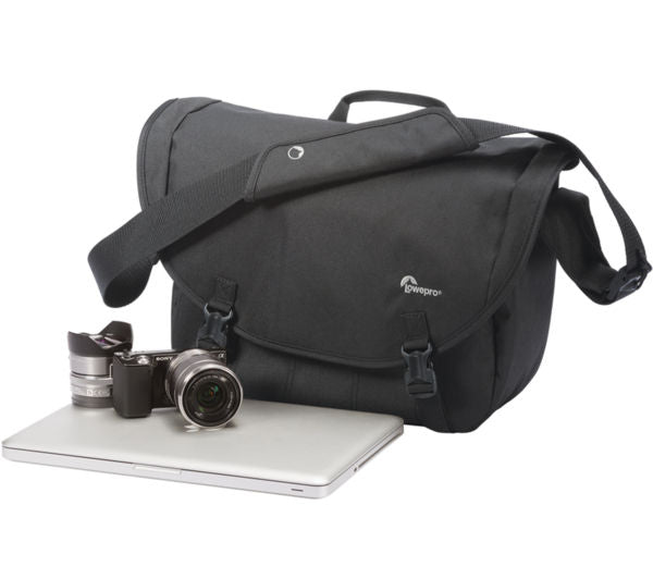 Lowepro LP36655 Passport Messenger Shoulder Bag (Black)-Camera Wholesalers