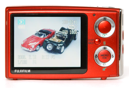 Fujifilm Finepix Z20fd Digital Camera - Red